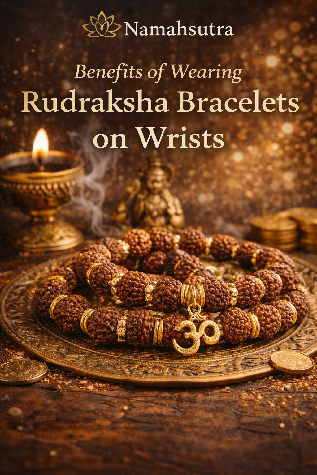 Benefits of Wearing Rudraksha Bracelets on Wrists