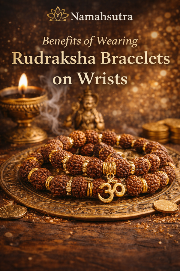 Benefits of Wearing Rudraksha Bracelets on Wrists