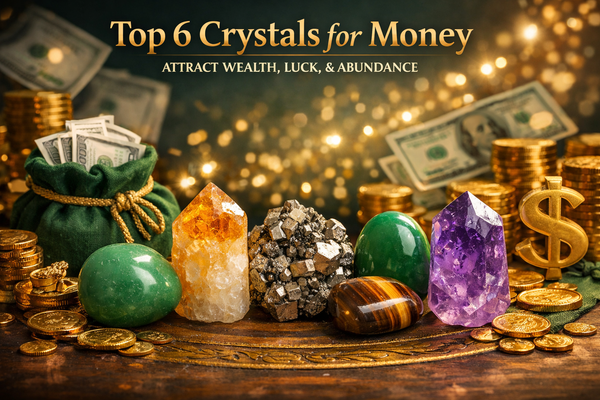 Top 6 Crystals for Money to Attract Wealth, Luck, and Abundance
