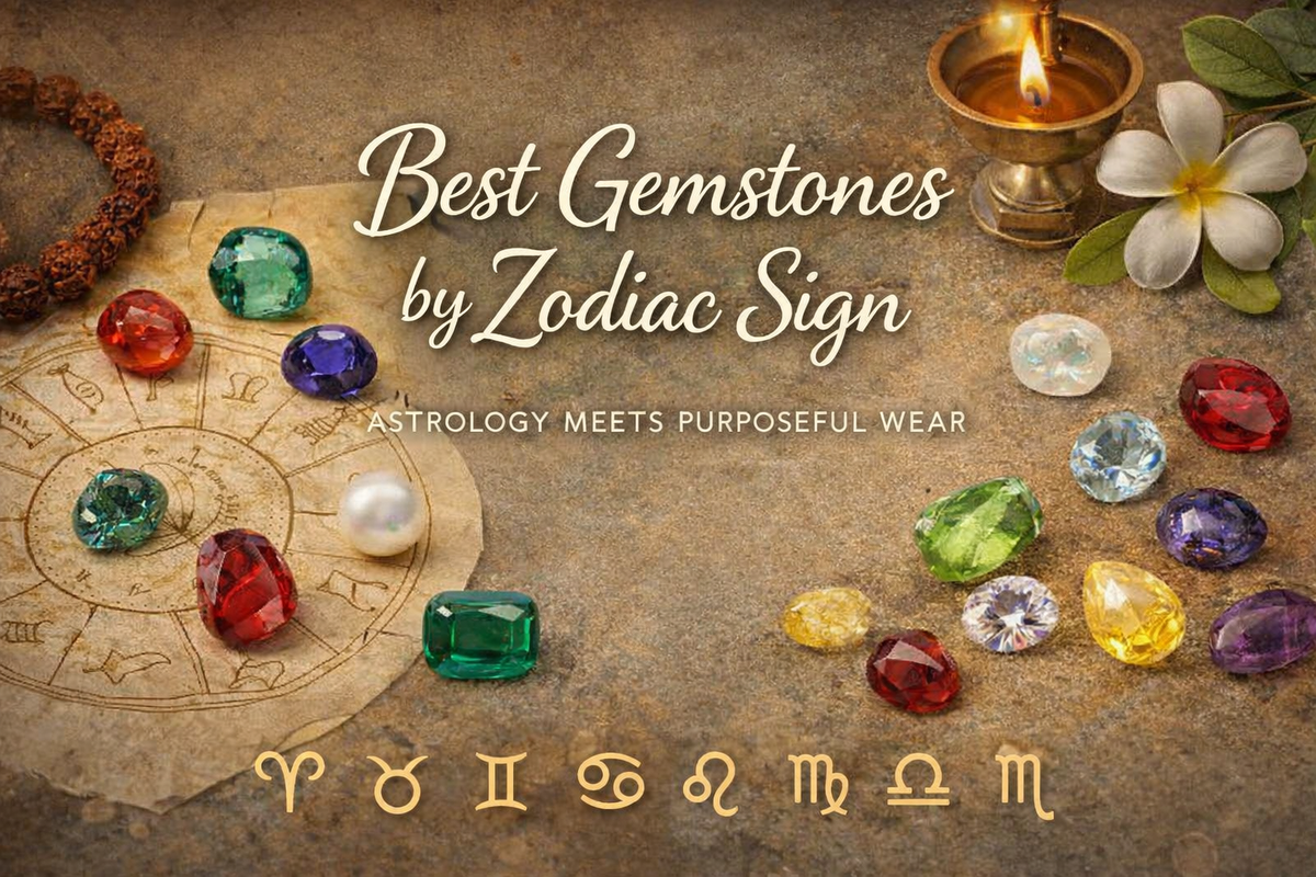 Best Gemstones by Zodiac Sign — Astrology Meets Purposeful Wear
