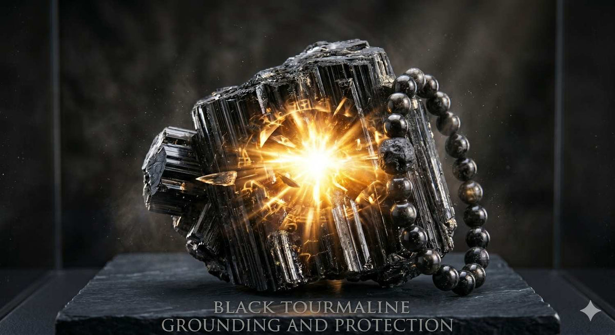Black Tourmaline Crystal: The Definitive Guide to Negativity Protection & Grounding
