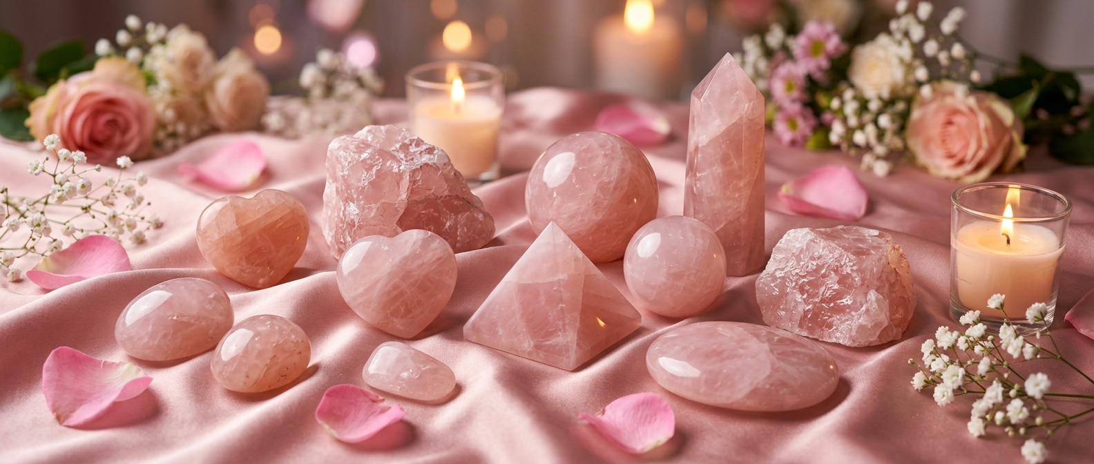 Rose Quartz Crystal: Meaning, Healing Properties & Benefits | NamahSutra