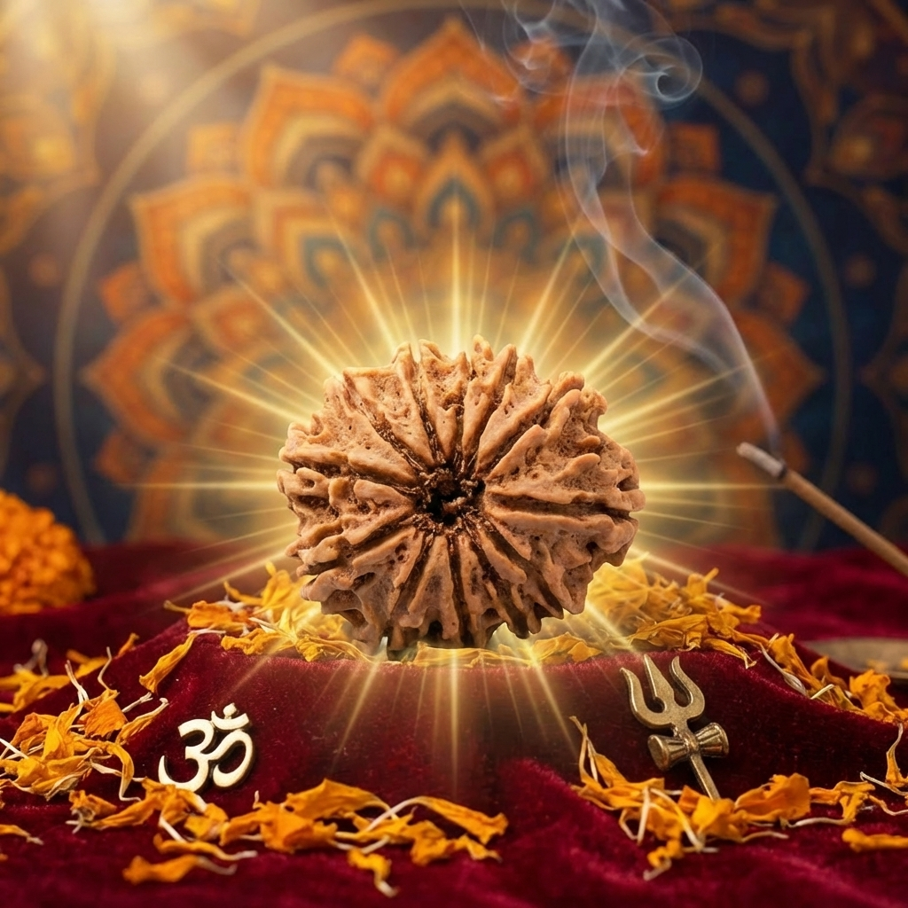 12 Mukhi Nepali Rudraksha