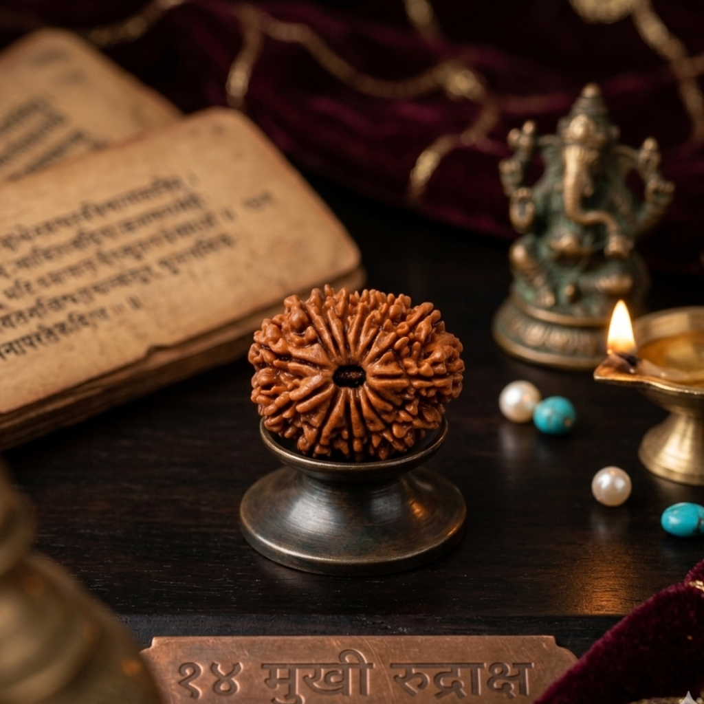 14 Mukhi Nepali Rudraksha