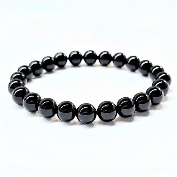 Black tourmaline evil eye negativity Protection 10 MM Size