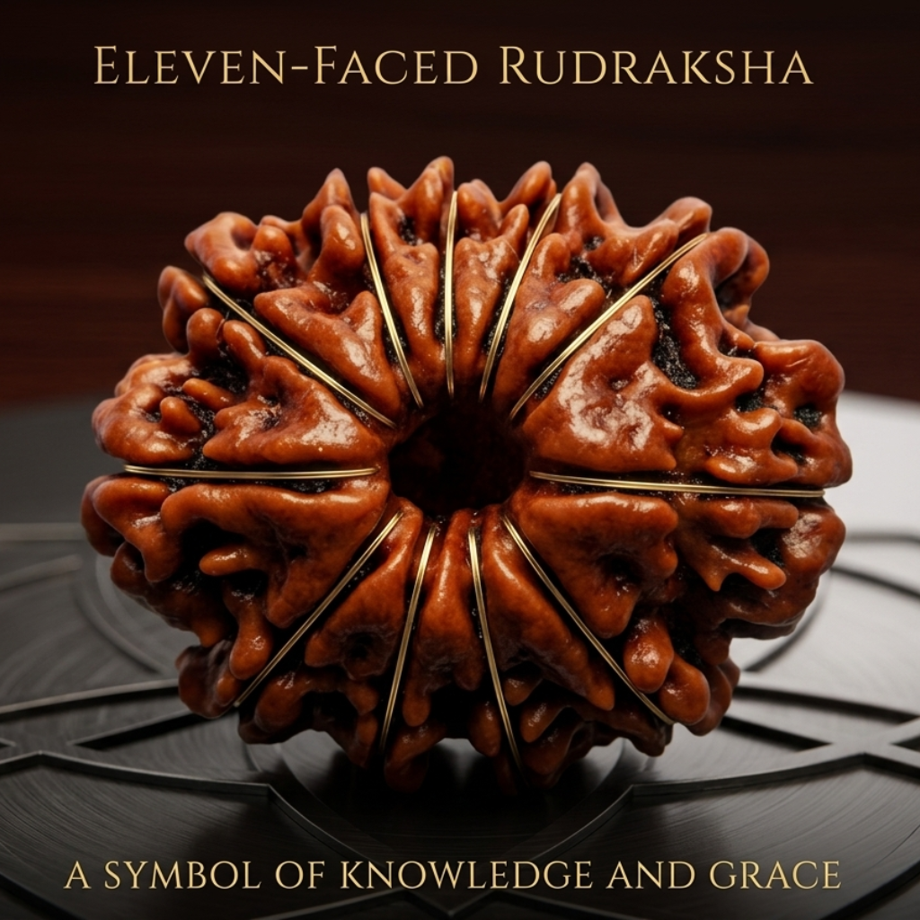 11 Mukhi Nepali Rudraksha