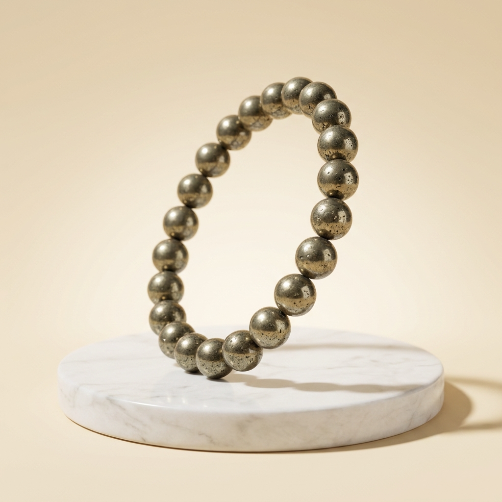 Raw Pyrite Bracelet (Lab Certified)
