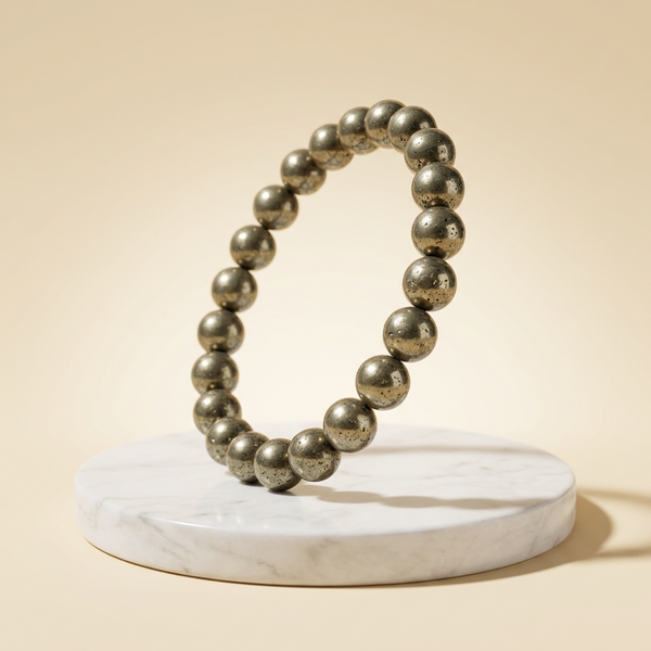 Raw Pyrite Bracelet (Lab Certified)