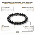 Black Tourmaline Original Bracelet 