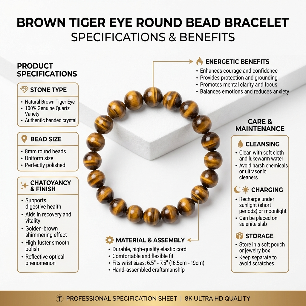Brown Tiger Eye Original Bracelet 