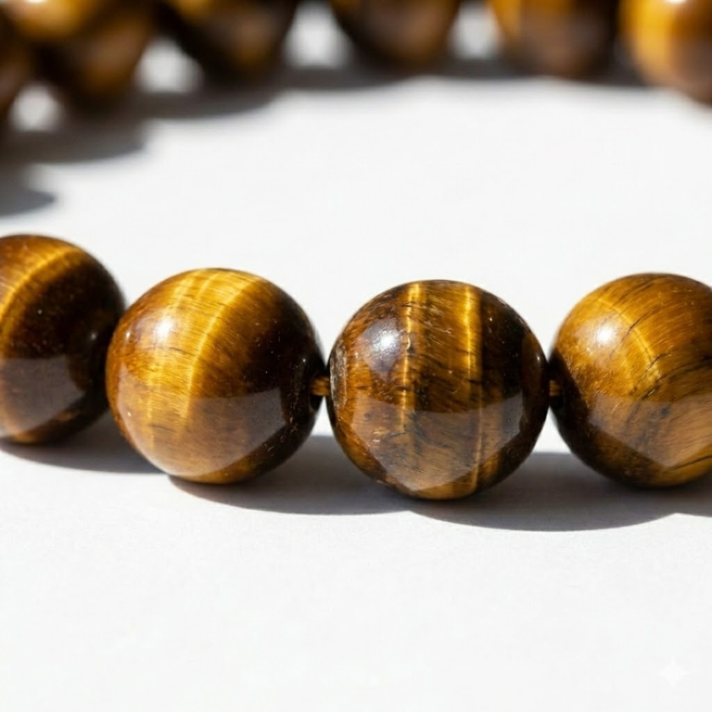 Brown Tiger eye crystal Bracelet 