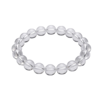 Clear Quartz Rock Crystal Bracelet 