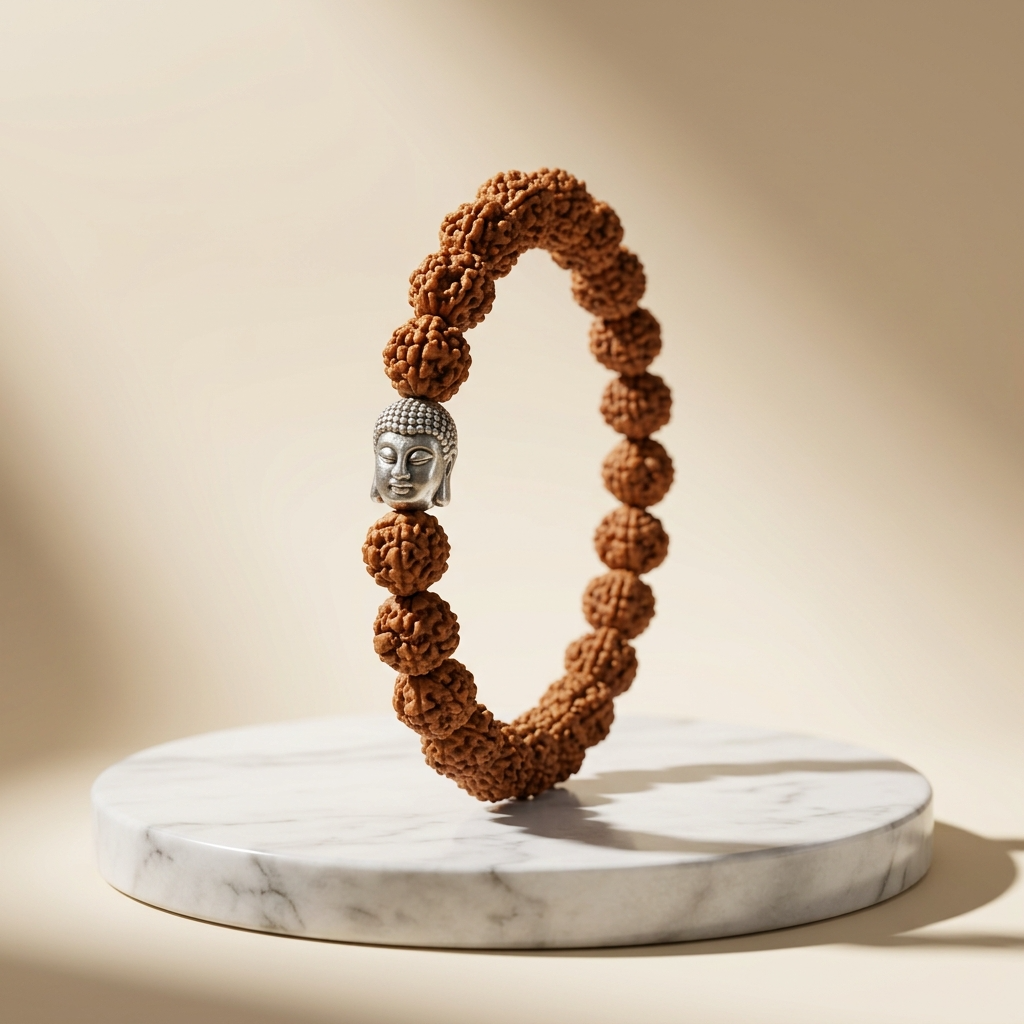 Kashi Siddh 5 Mukhi Rudraksha Bracelet
