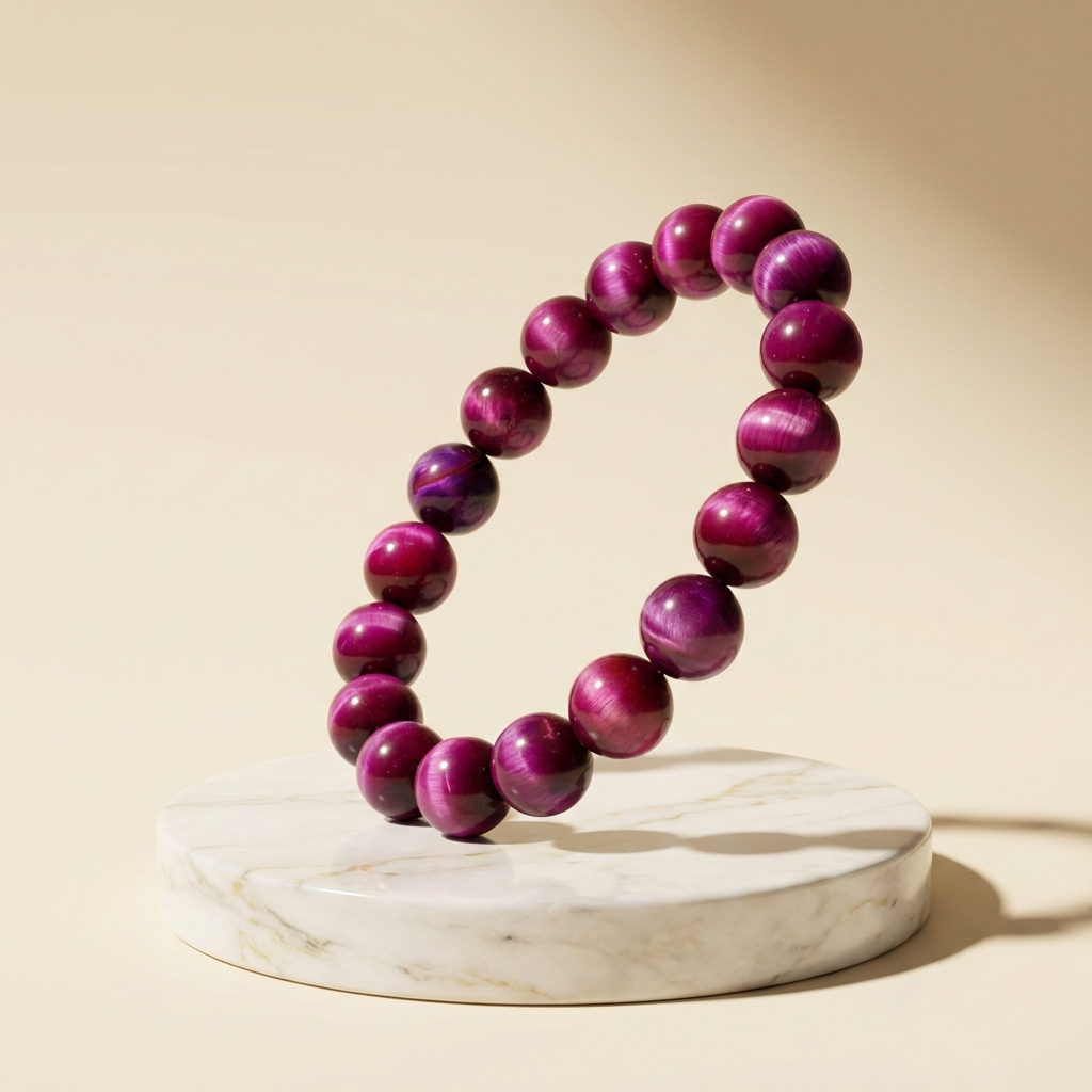 Pink Tiger Eye — The Gentle Warrior
