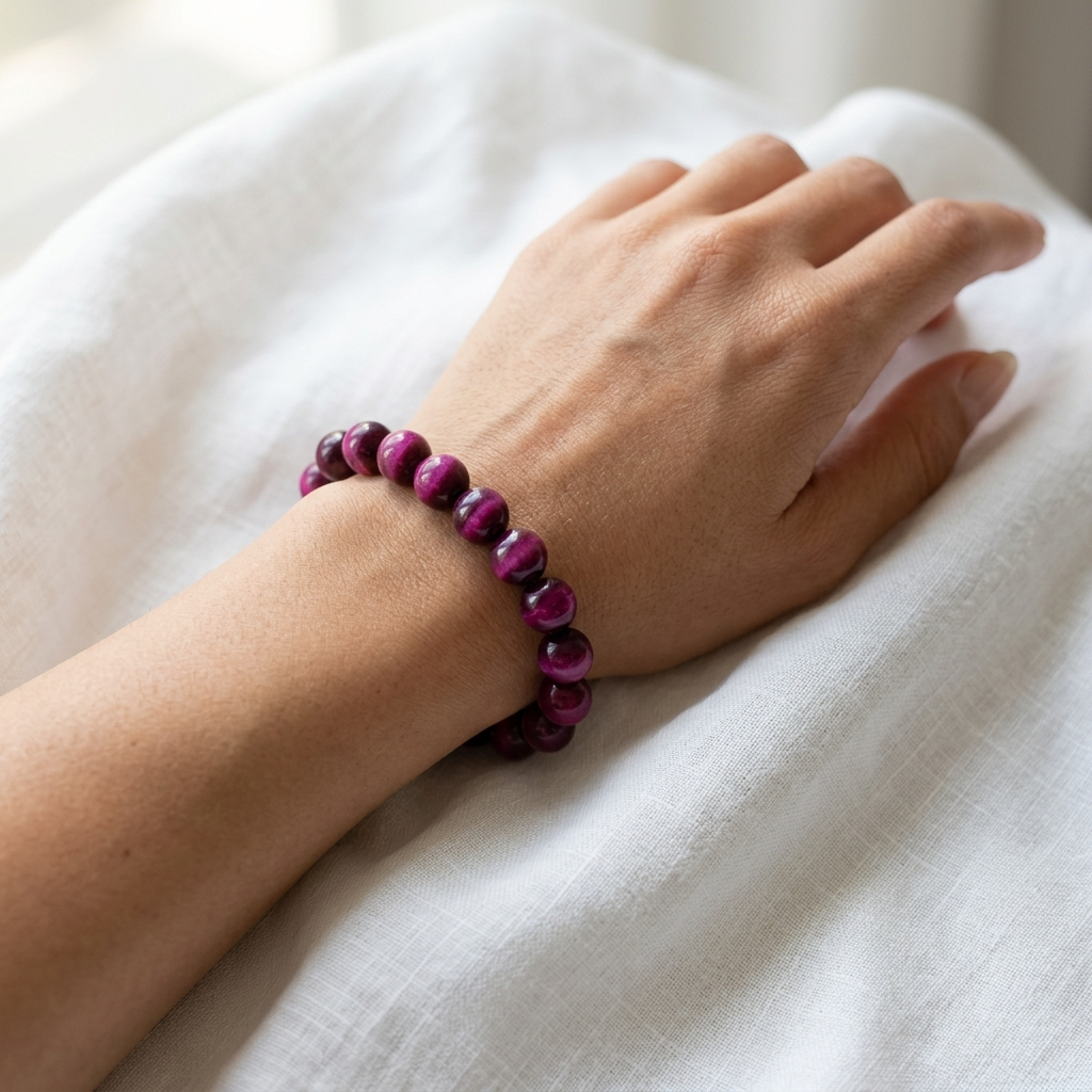 Pink Tiger Eye — The Gentle Warrior