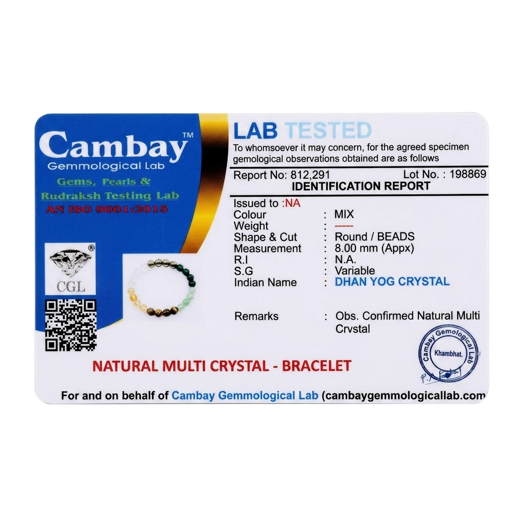 Namahsutra Dhanyog Lab certified 