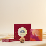 Premium 5 Mukhi Nepali Rudraksha with branded packaging box, authentic five-faced bead for daily wear and meditation