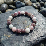 Pink Tourmaline Bracelet for love and affection Namahsutra