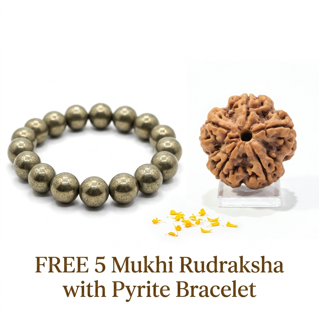 Raw Pyrite Bracelet (Lab Certified)
