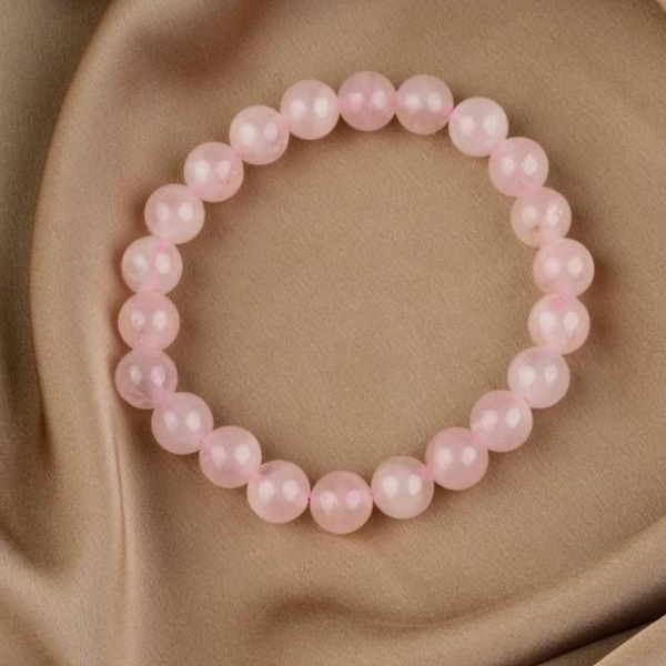 Rose Quartz Crystal Bracelet