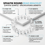 Sphatik Original Crystal Bracelet 