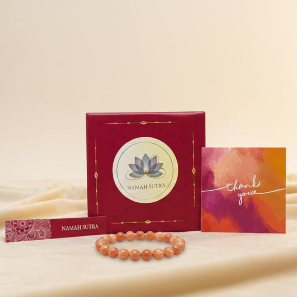 Sunstone Bracelet and namahsutra