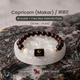Capricorn (मकर राशि) Zodiac Garnet & Milky Quartz Bracelet